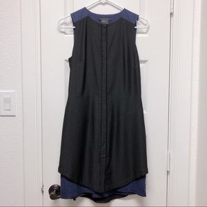 Armani Exchange office work dress blue and black 6